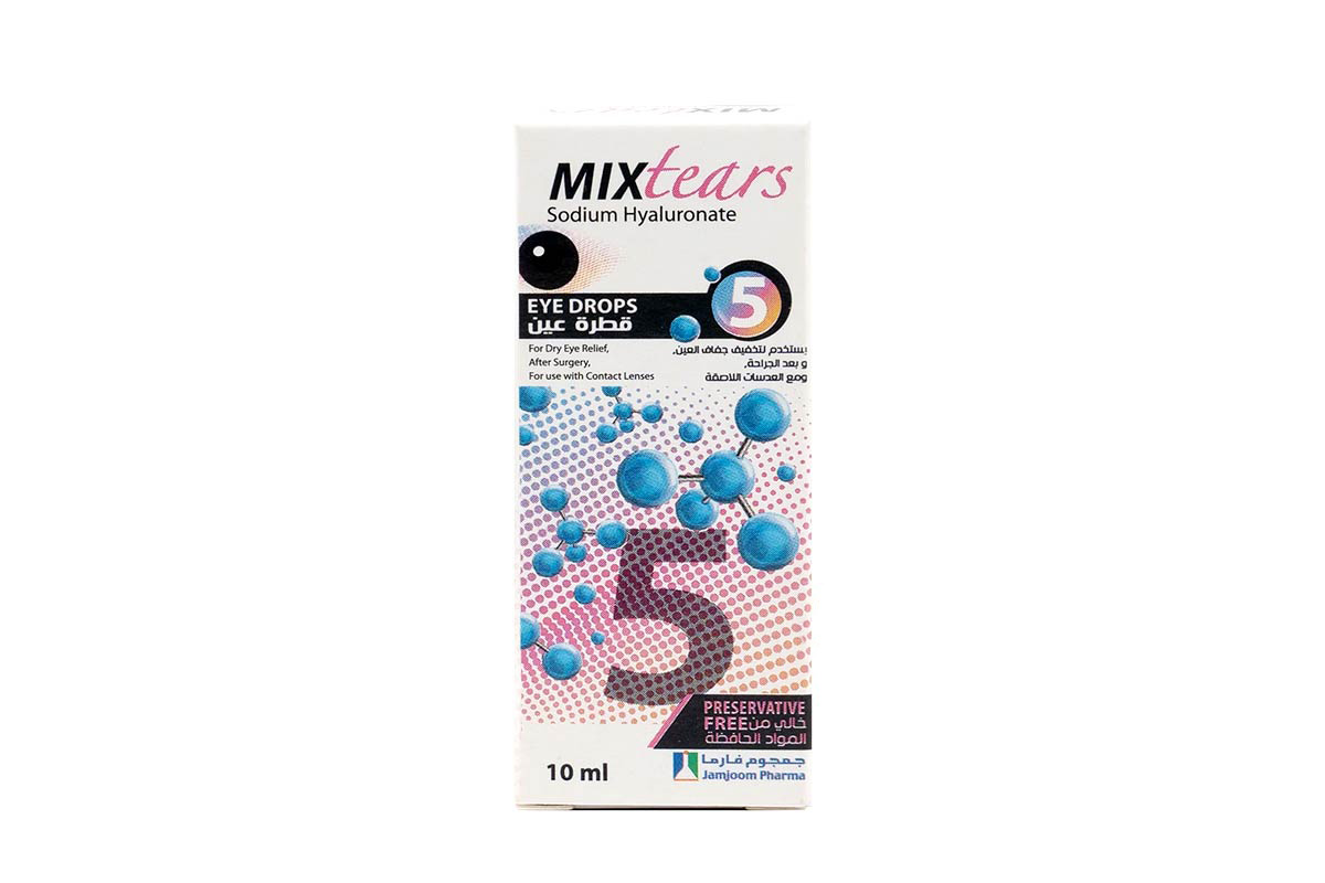 MIXTEARS FOR DRY EYE RELIEF EYE DROPS 10 ML - Milano Pharmacy