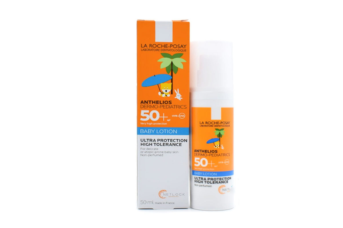 LA ROCHE POSAY SPF50 PLUS ANTHELIOS BABY LOTION 50ML - Milano Pharmacy