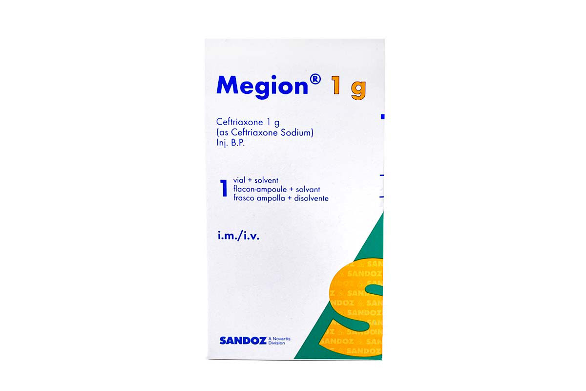 MEGION 1GM INJECTION 1 VIAL - Milano Pharmacy