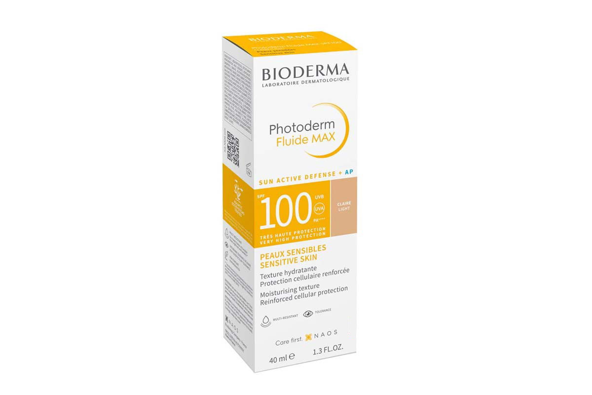 BIODERMA PHOTODERM FLUIDE MAX CLAIRE LIGHT SPF100 - 40 ML - Milano Pharmacy