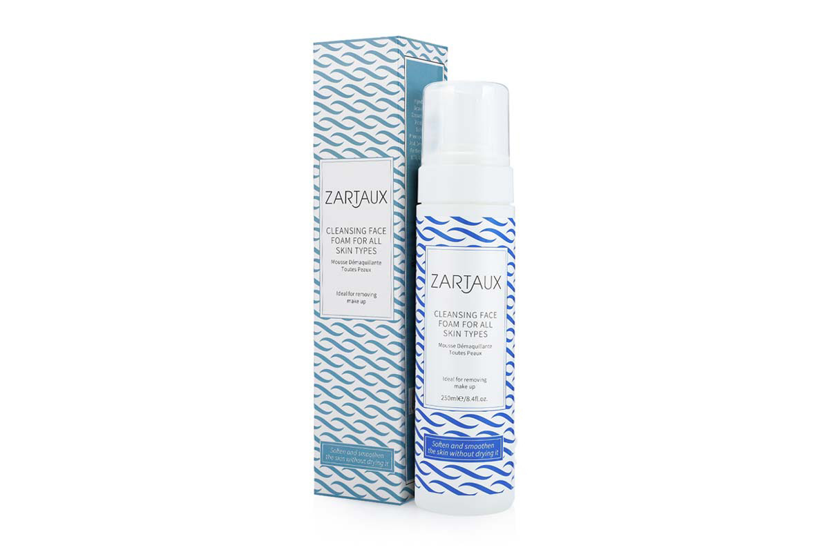 ZARTAUX CLEANSING FACE FOAM FOR ALL SKIN TYPES 250 ML - Milano Pharmacy