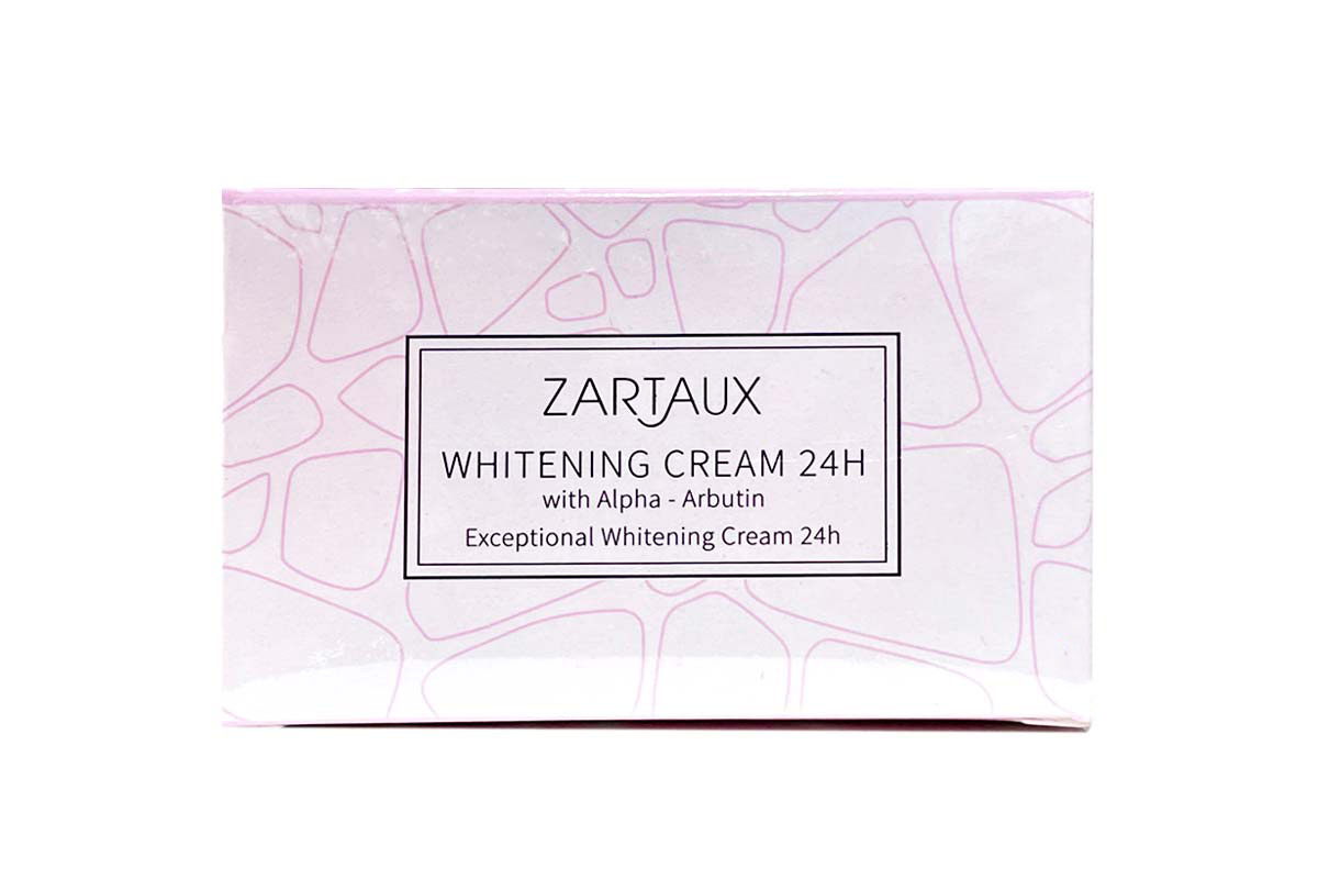 ZARTAUX WHITENING CREAM 24H WITH ALPHA  ARBUTIN 50 ML - Milano Pharmacy