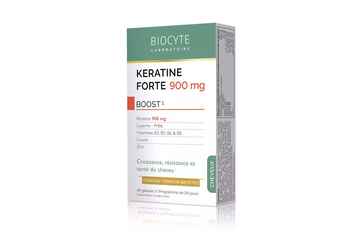 BIOCYTE KERATINE FORTE 900 MG BOOST 40 CAPSULES - Milano Pharmacy