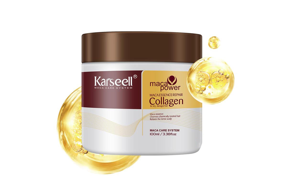 KARSEELL MACA POWER COLLAGEN FOR DRY DAMAGED HAIR MASK 100 ML - Milano Pharmacy