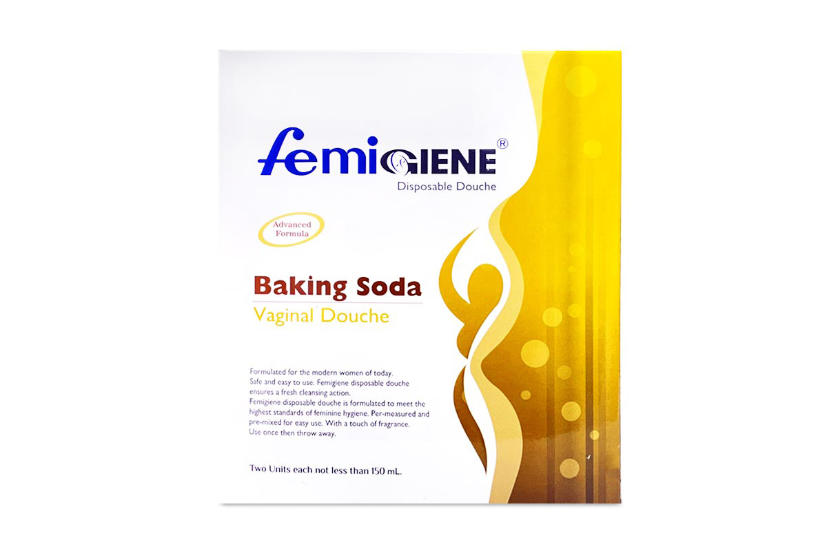 FEMIGIENE BAKING SODA VAGINAL DOUCHE 2X150 ML - Milano Pharmacy