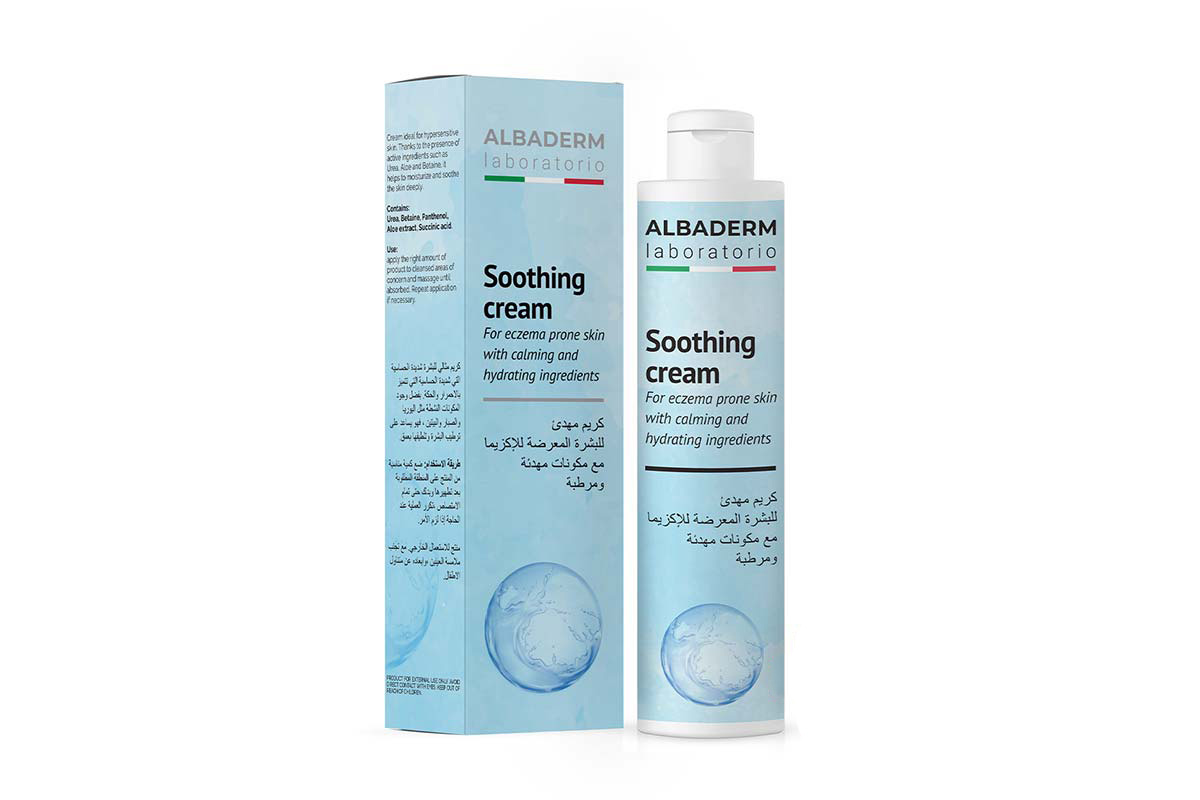 ALBADERM SOOTHING CREAM FOR ECZEMA 200 ML - Milano Pharmacy