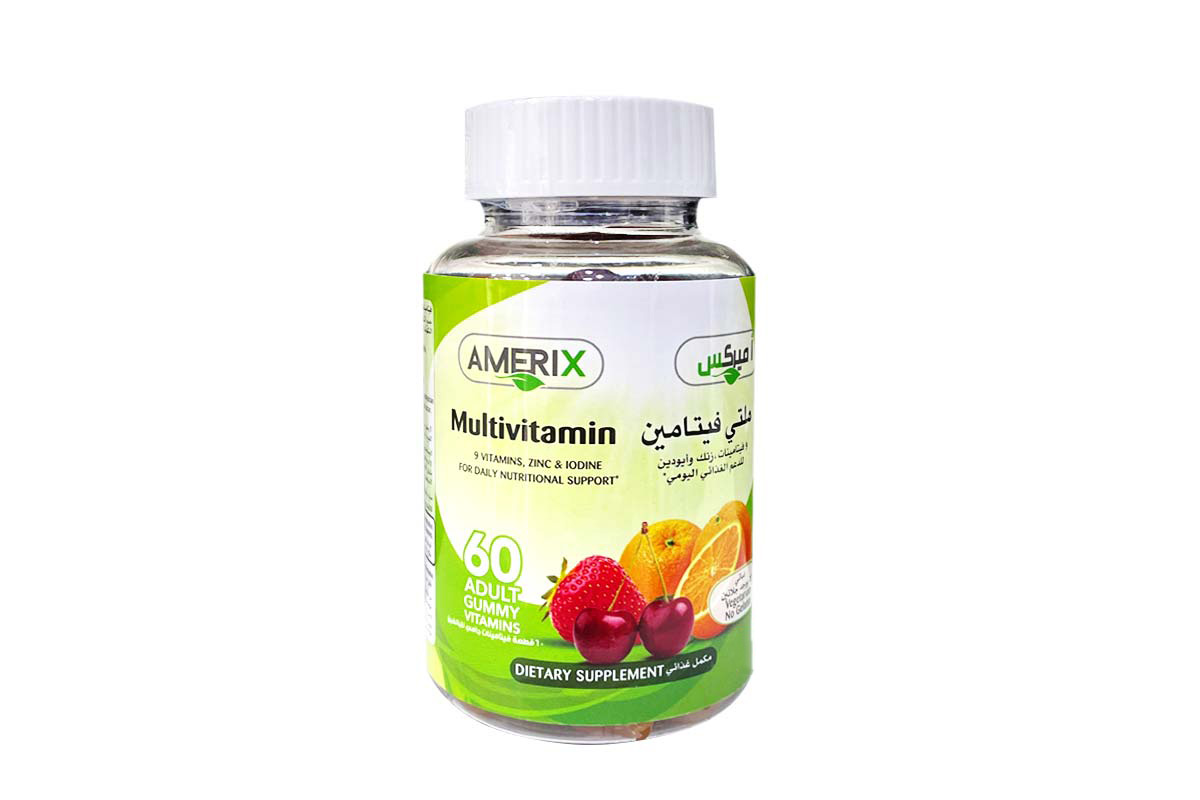 AMERIX MULTIVITAMIN 60 ADULT GUMMY - Milano Pharmacy