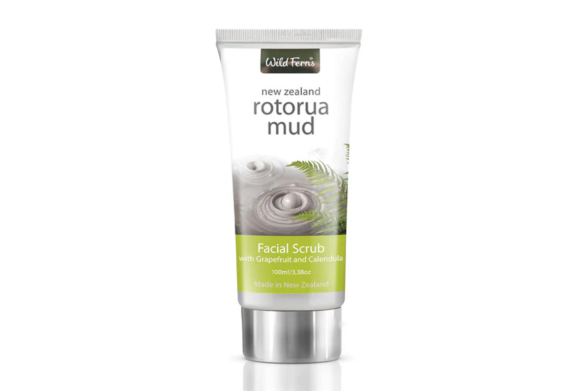 WILD FERNS ROTORUA MUD FACIAL SCRUB 100 ML - Milano Pharmacy