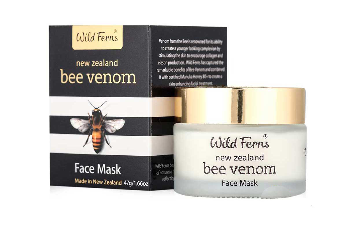 WILD FERNS BEE VENOM FACE MASK WITH MANUKA HONEY 47 GM - Milano Pharmacy