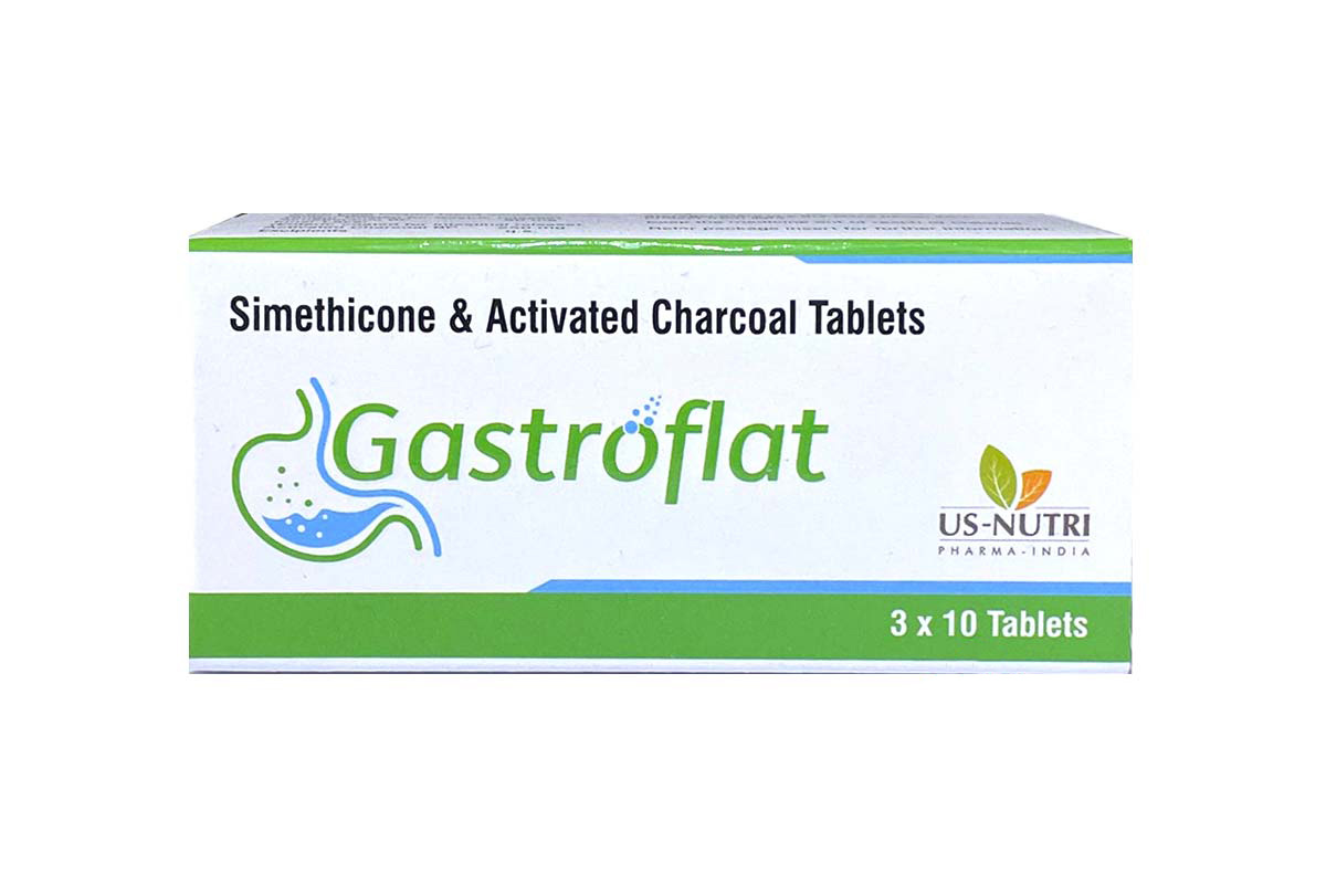 US NUTRI GASTROFLAT 30 TABLETS - Milano Pharmacy