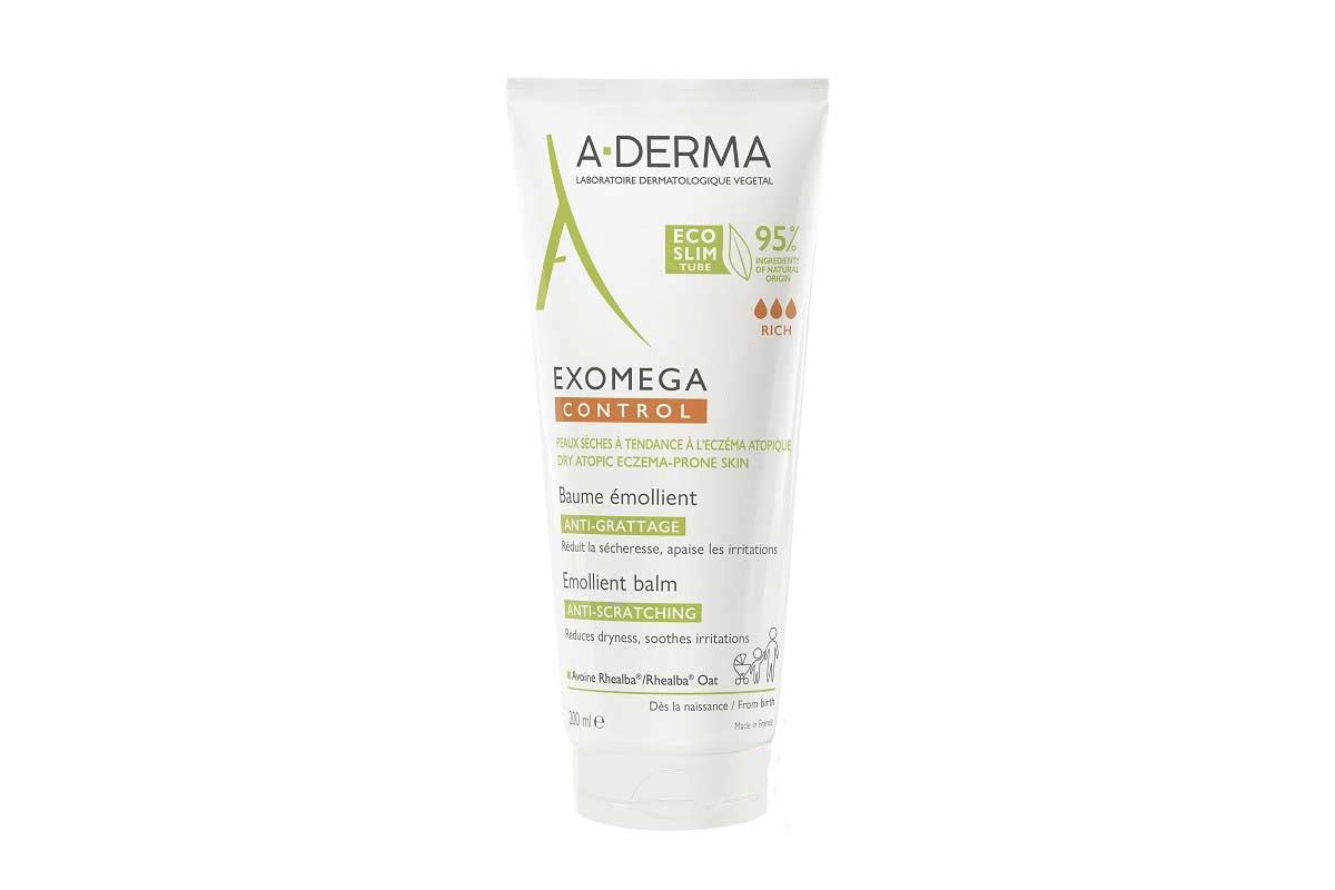 A DERMA EXOMEGA CONTROL EMOLLIENT BALM 200 ML - Milano Pharmacy