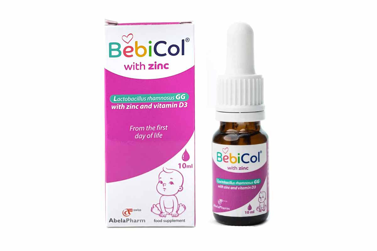 BEBICOL WITH ZINC DROPS 10 ML - Milano Pharmacy