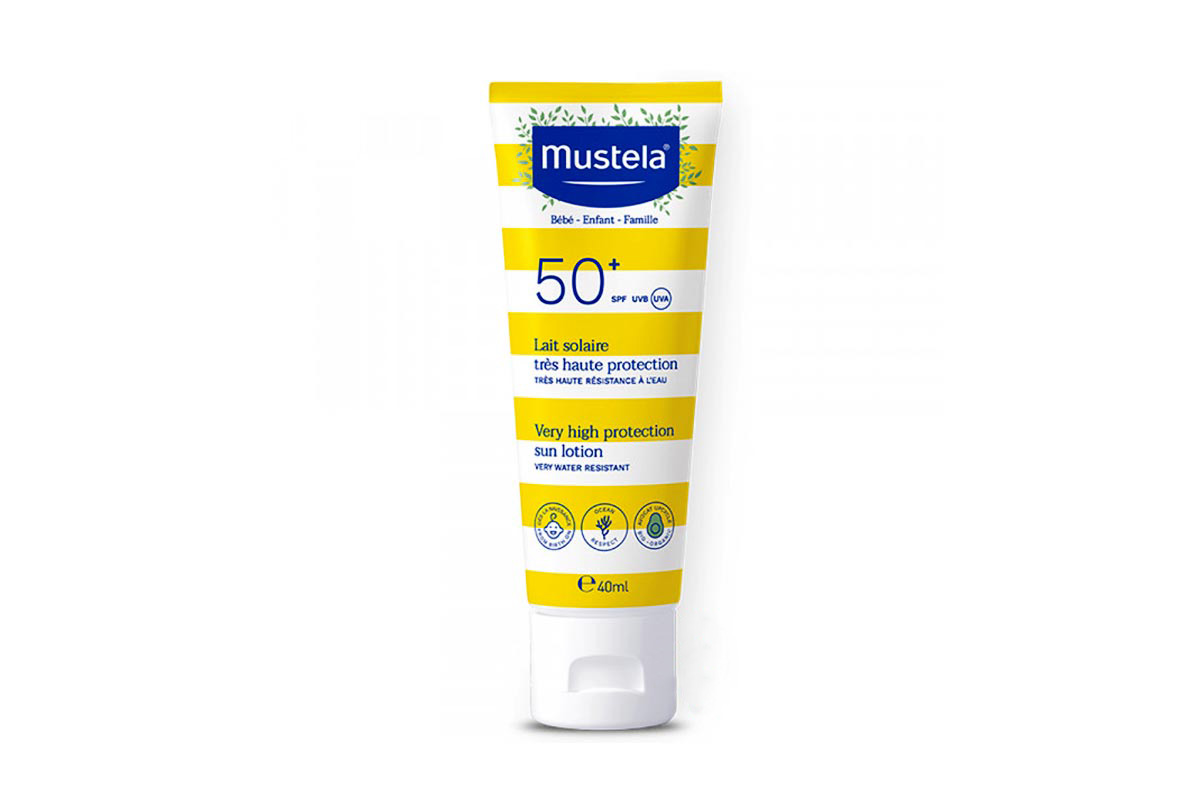 MUSTELA VERY HIGH PROTECTION SUN LOTION SPF50 PLUS 40 ML - Milano Pharmacy