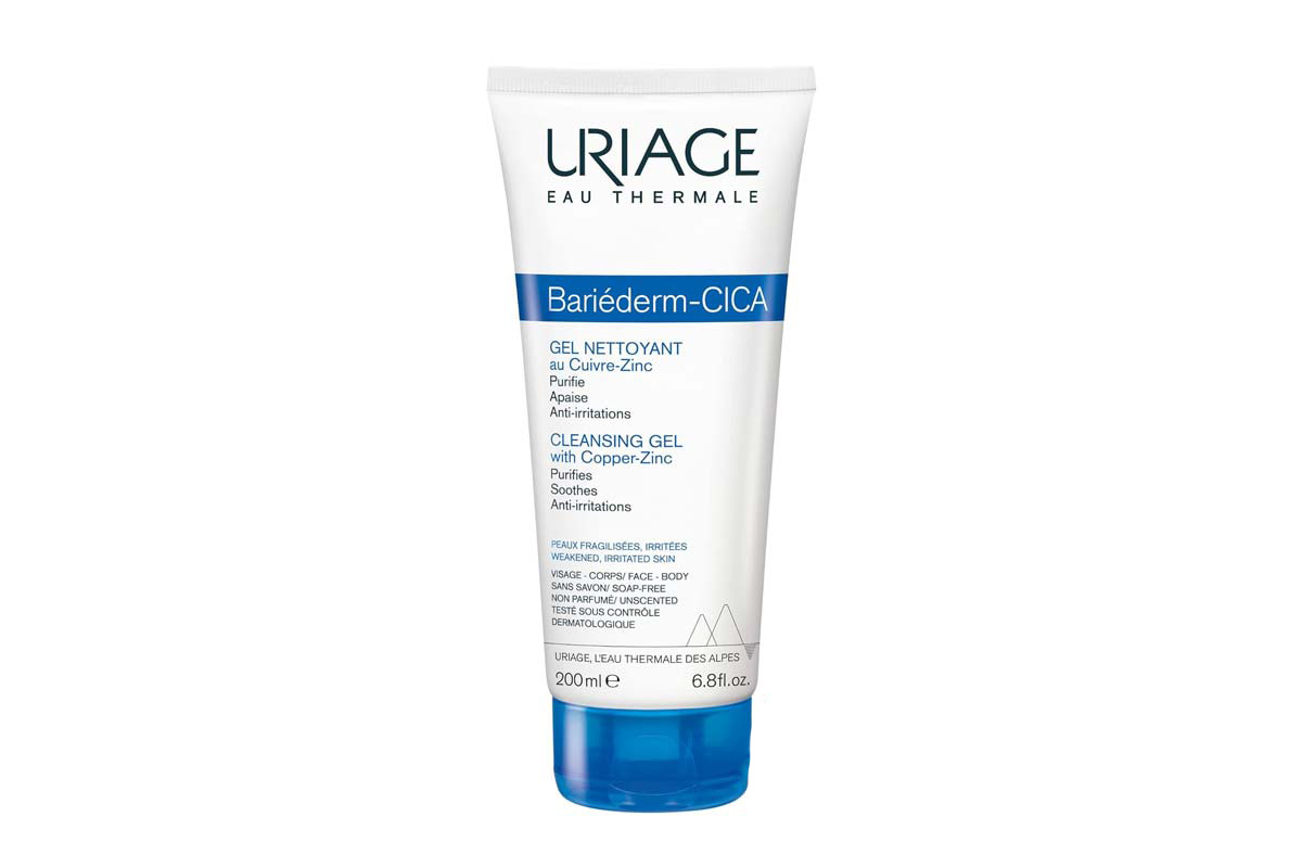 URIAGE BARIEDERM CICA GEL NETTOYANT CLEANSING 200ML - Milano Pharmacy