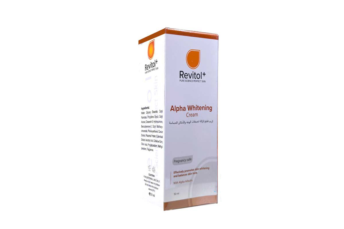 REVITOL ALPHA WHITENING CREAM 50 ML - Milano Pharmacy