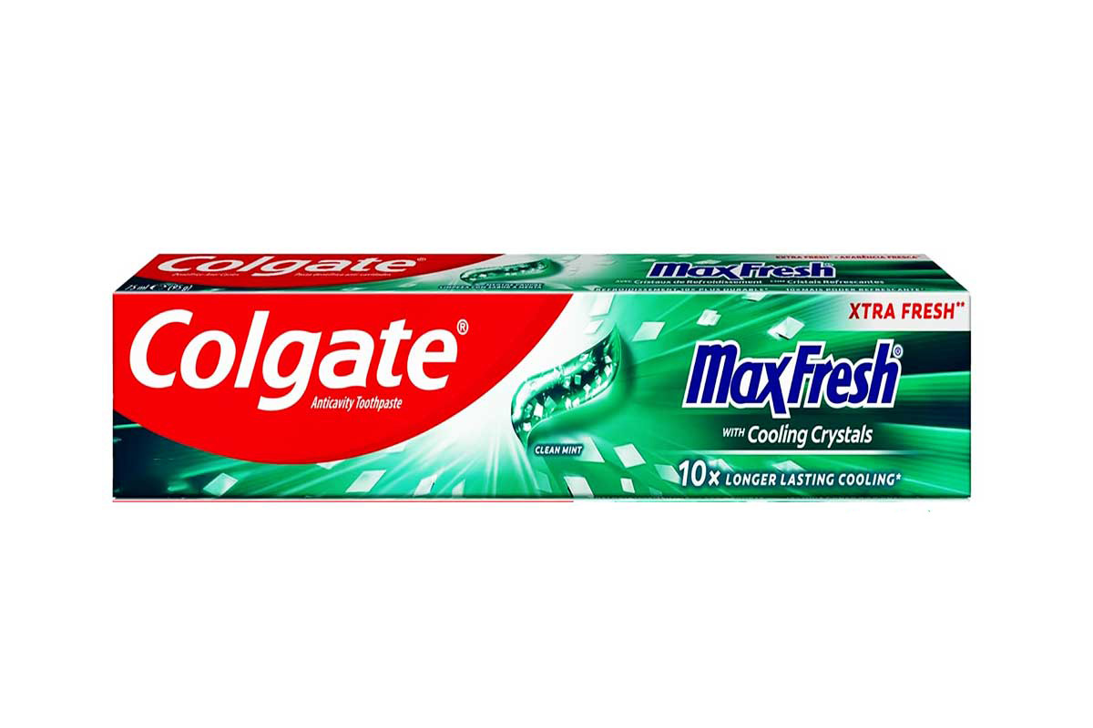 COLGATE MAX FRESH TOOTHPASTE CLEAN MINT 100 ML - Milano Pharmacy