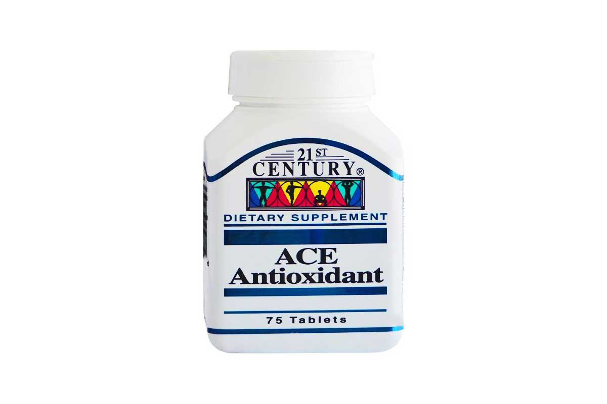 21 CENTURY ACE ANTIOXIDANT 75 TABLETS - Milano Pharmacy