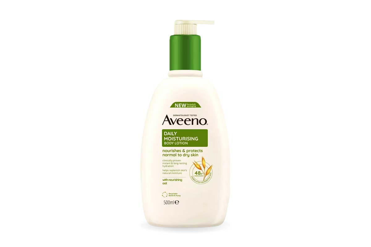 AVEENO DAILY MOISTURISING BODY LOTION NORMAL TO DRY SKIN 48H 500 ML - Milano Pharmacy