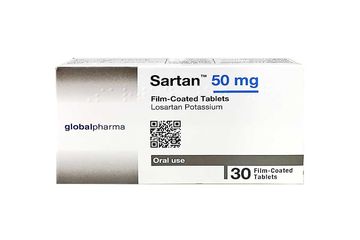 SARTAN 50 MG 30 TABLETS - Milano Pharmacy