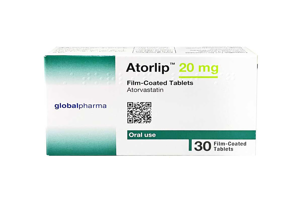 ATORLIP 20 MG 30 TABLETS - Milano Pharmacy