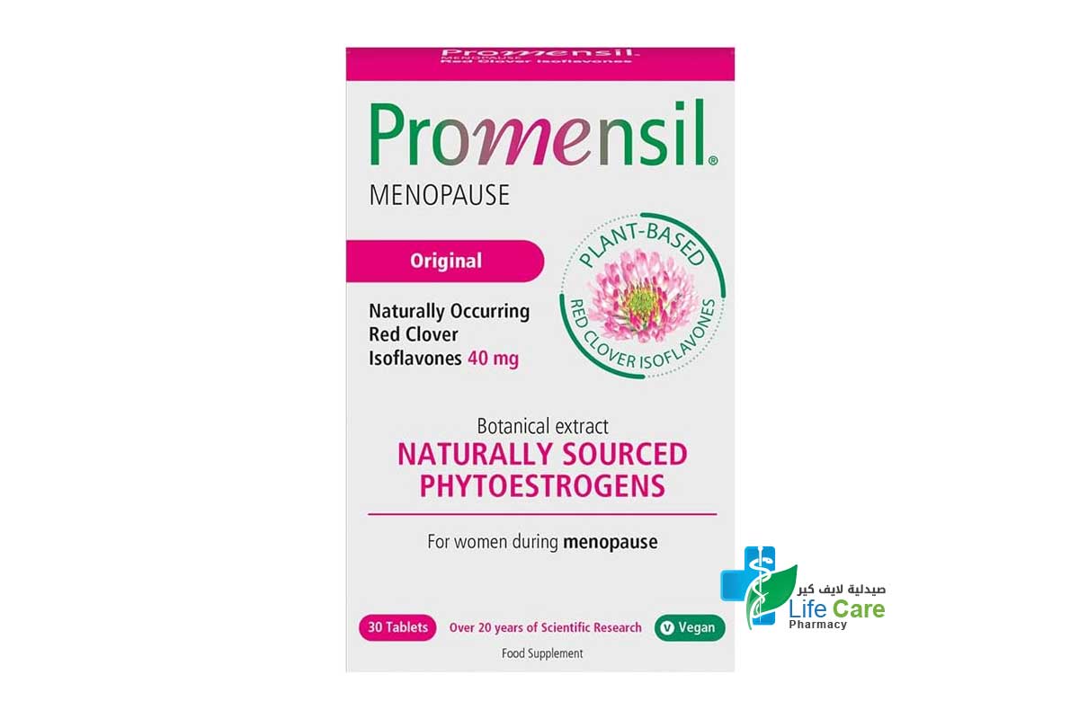 PROMENSIL ORIGINAL FORMULA 40MG 30 TABLETS - Milano Pharmacy