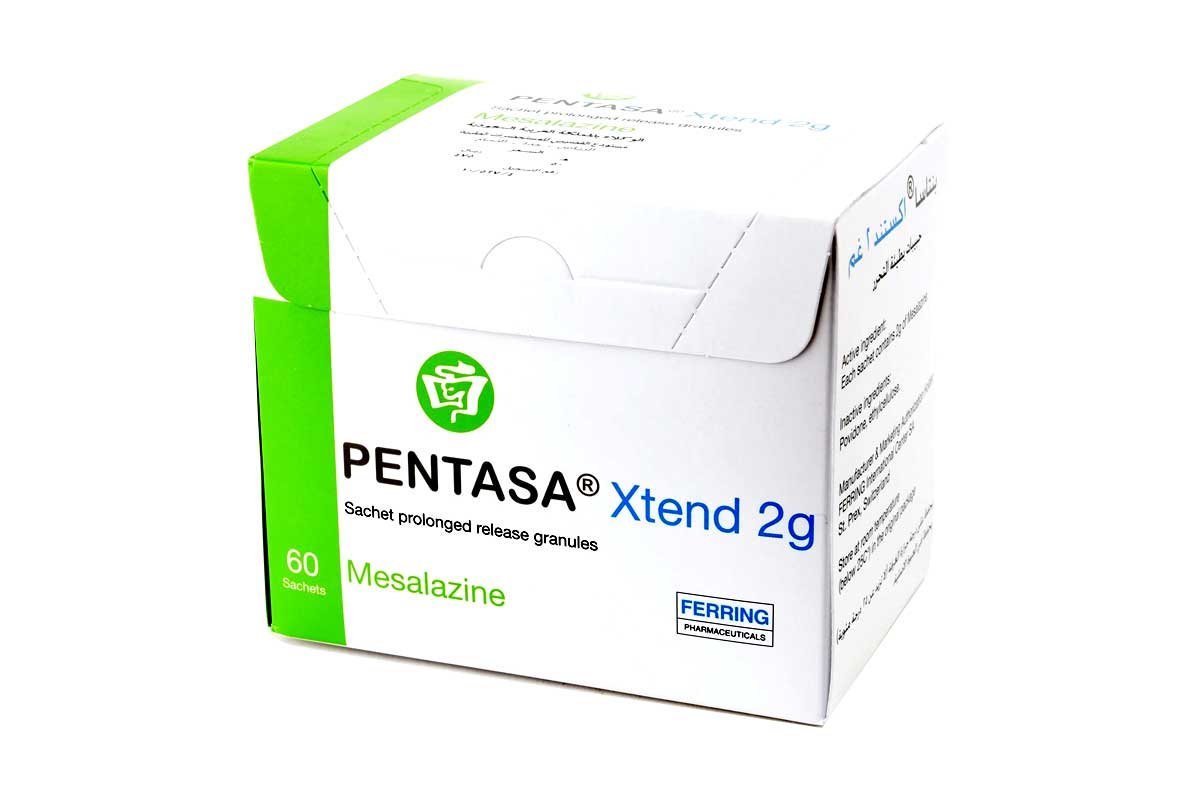 PENTASA XTEND 2GM 60 SACHETS - Milano Pharmacy