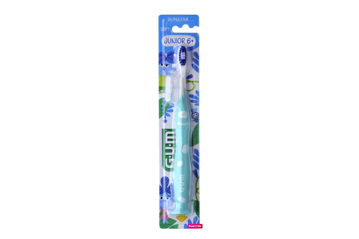 GUM JUNIOR 6 PLUS YEARS SOFT TOOTHBRUSH MINT 902 - Milano Pharmacy