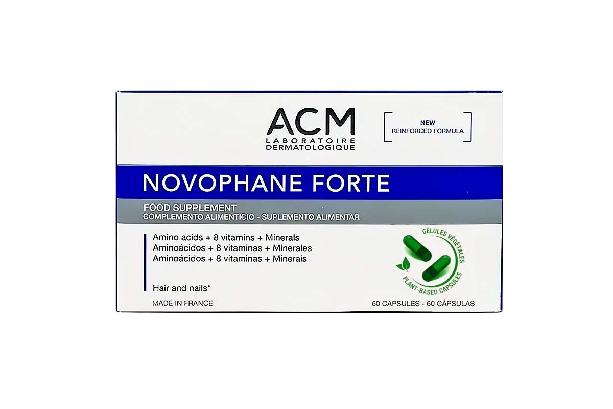 ACM NOVOPHANE FORTE HAIR AND NAILS 60 CAPSULES - Milano Pharmacy