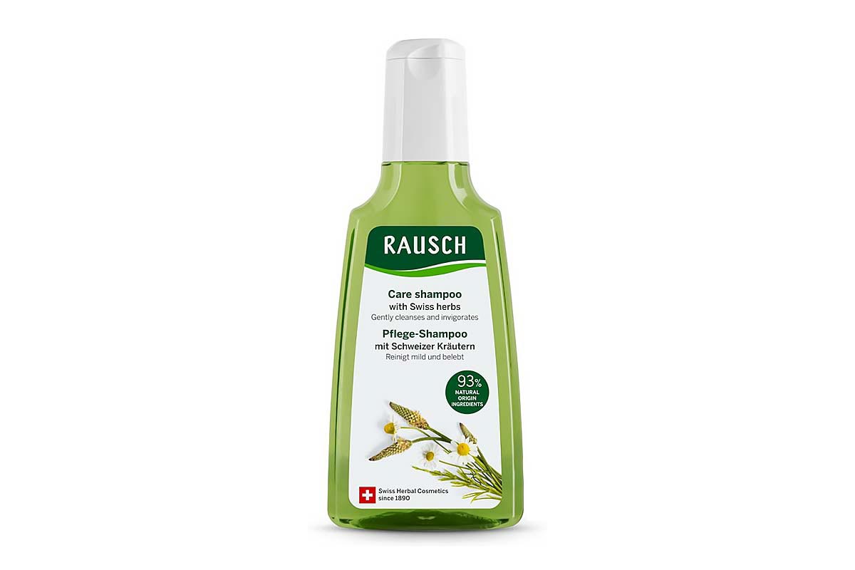 RAUSCH CARE SHAMPOO WITH SWISS HERBS 200 ML - Milano Pharmacy