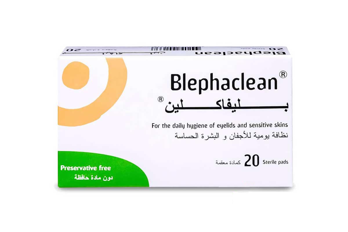 BLEPHACLEAN EYE STERILE 20 PADS - Milano Pharmacy