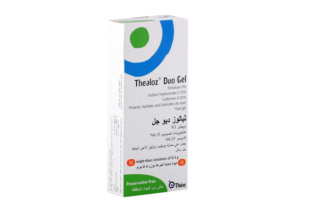 THEALOZ DUO GEL EYE GEL UD 30 X 0.4 GM - Milano Pharmacy