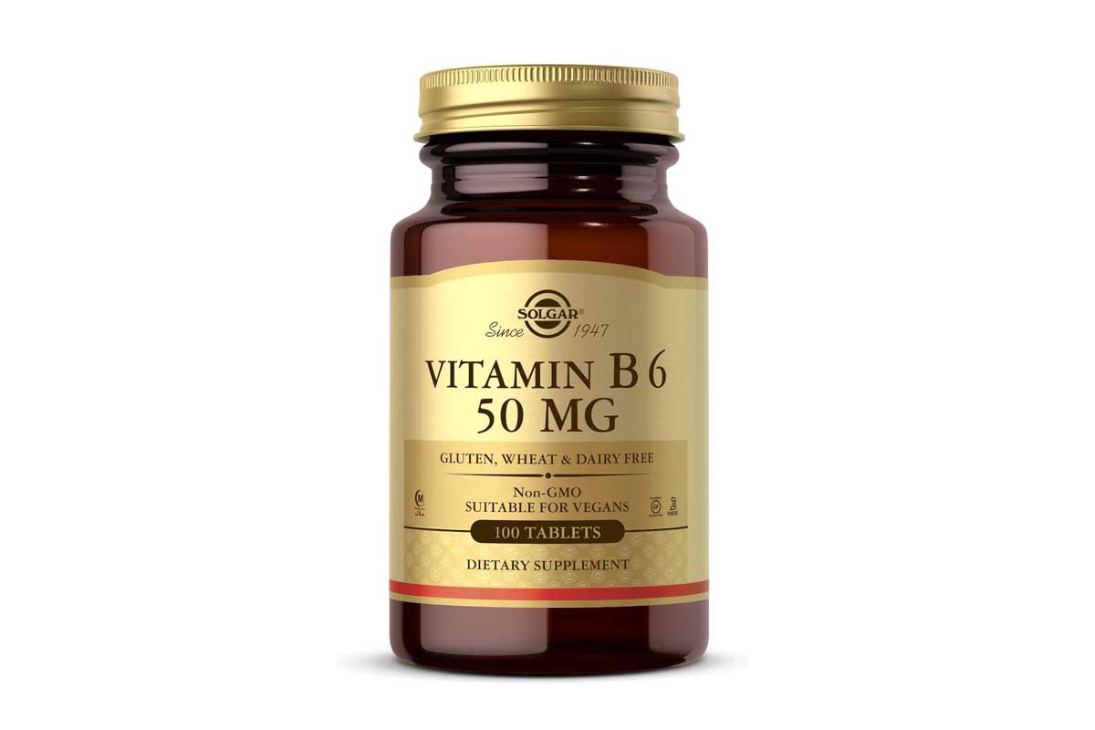 SOLGAR VITAMIN B6 50MG 100 TABLETS - Milano Pharmacy