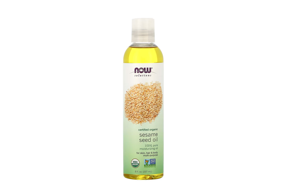 NOW SESAME SEED OIL 237 ML - Milano Pharmacy