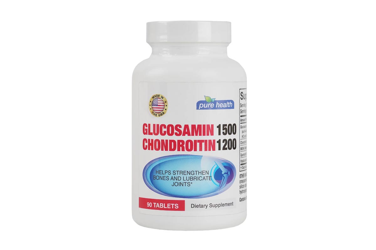 PURE HEALTH GLUCOSAMIN CHONDROITIN 90 TABLETS - Milano Pharmacy