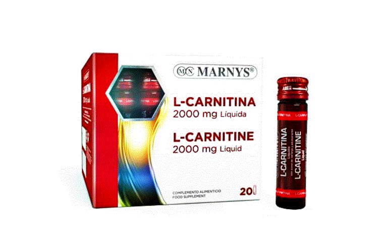 MARNYS L CARNITINE 2000MG 20 VIALS - Milano Pharmacy