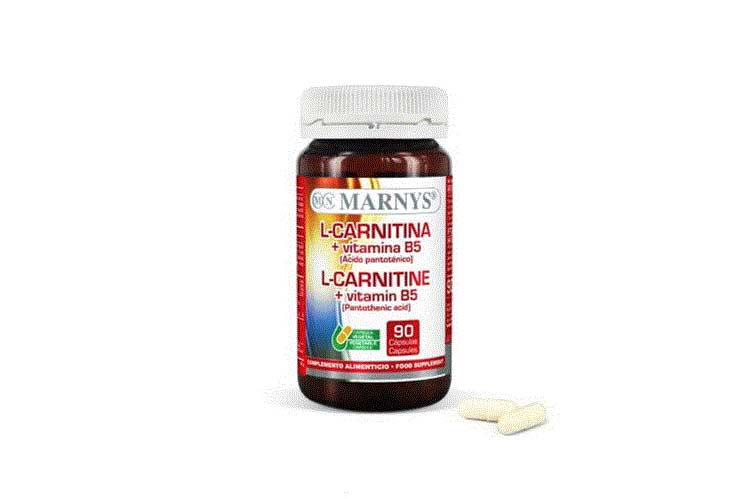 MARNYS L CARNITINE WITH VITAMIN B5 90 CAPSULES - Milano Pharmacy