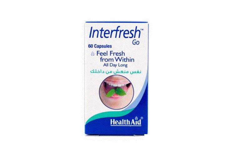 HEALTHAID INTERFRESH GO 60 CAPSULES - Milano Pharmacy