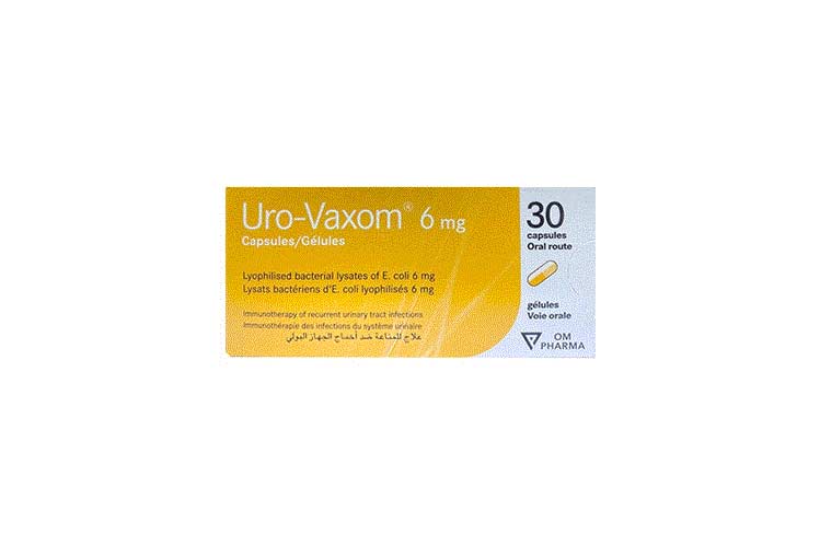 URO VAXOM 6 MG 30 CAPSULES - Milano Pharmacy