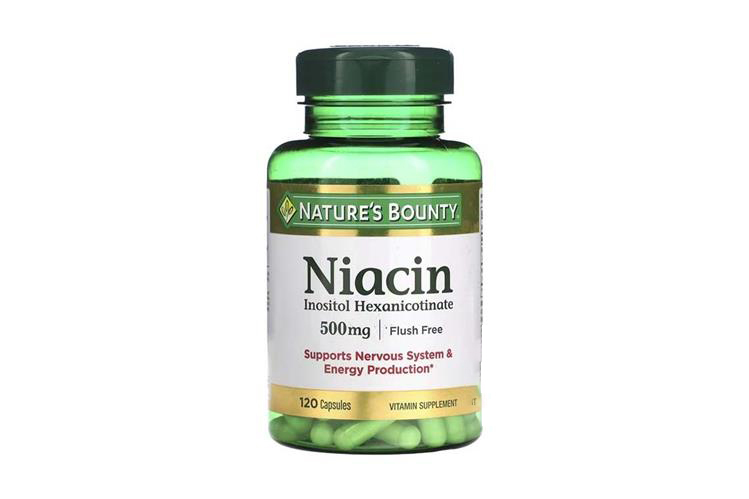 NATURES BOUNTY NIACIN 500 MG 120 CAPSULES - Milano Pharmacy