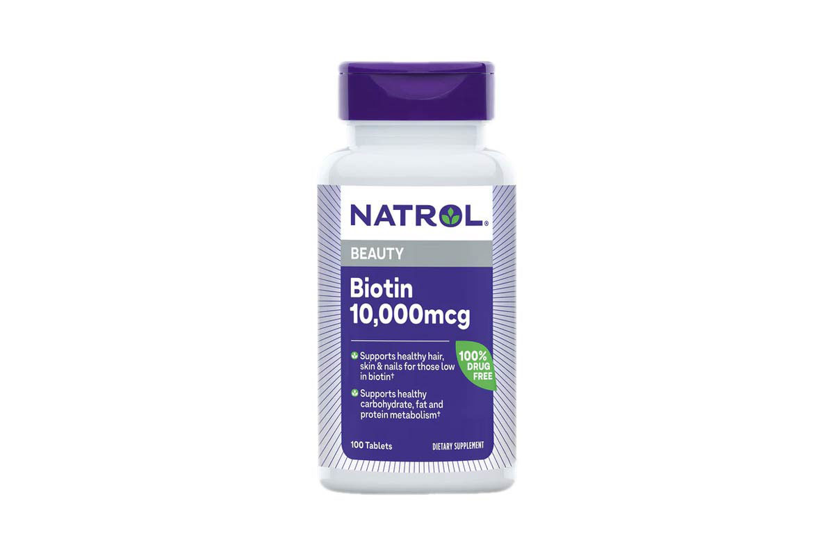 NATROL BIOTIN 10000 MCG 100 TABLETS - Milano Pharmacy