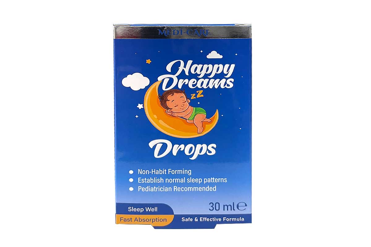 MEDI CARE HAPPY DREAMS DROPS 30 ML - Milano Pharmacy