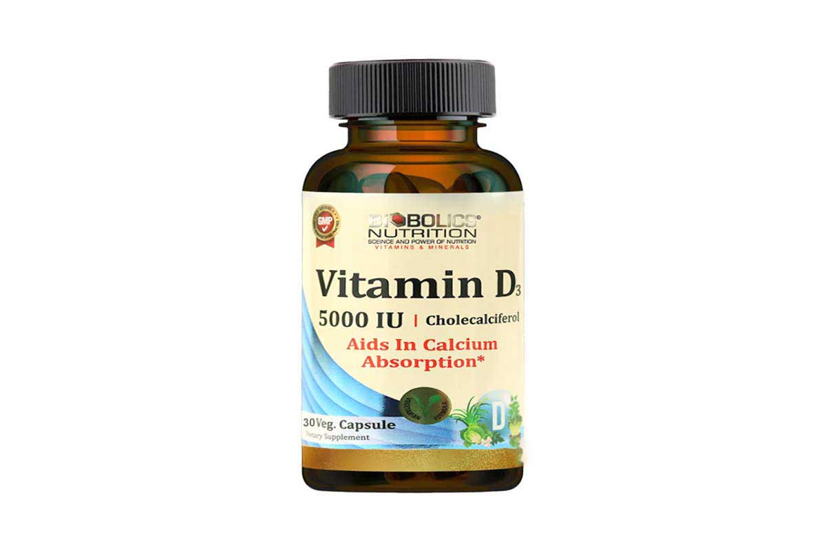 BIOBOLICS VITAMIN D 5000IU 30 VEGETARIAN CAPSULES - Milano Pharmacy