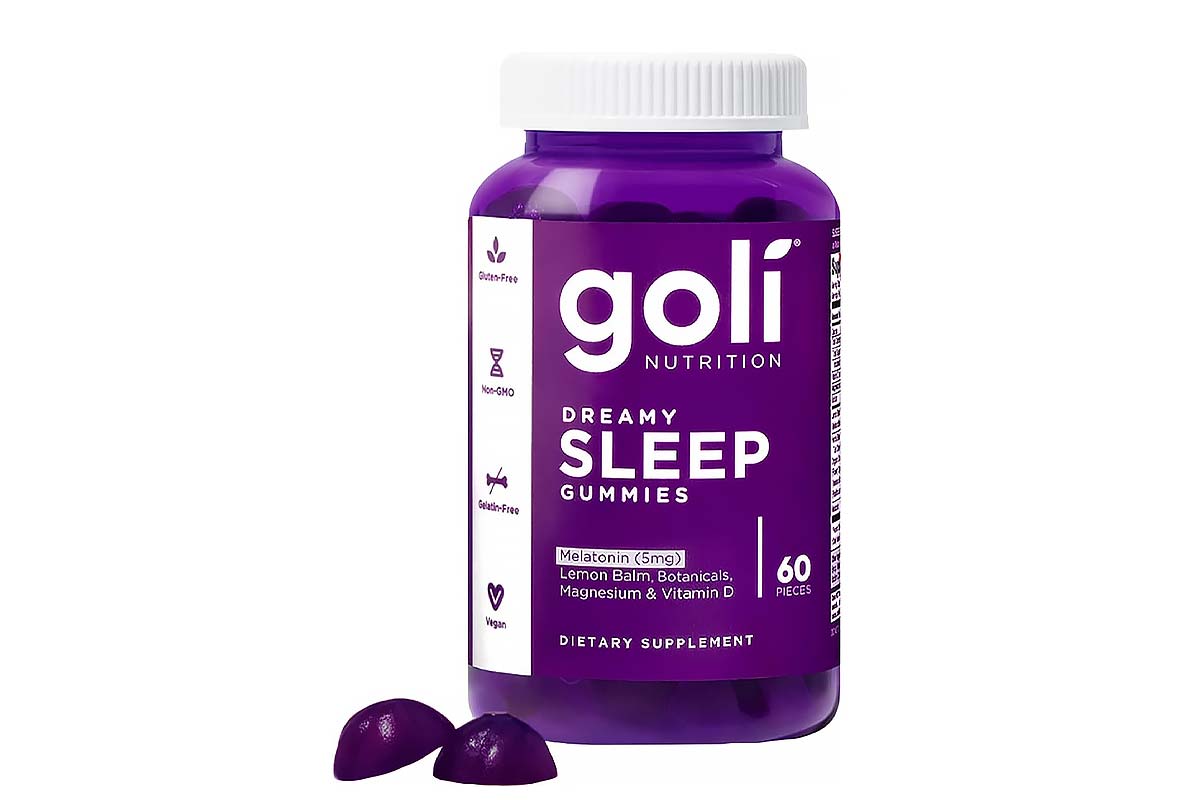 GOLI DREAMY SLEEP 5 MG MELATONIN GUMMIES 60 PIECES - Milano Pharmacy