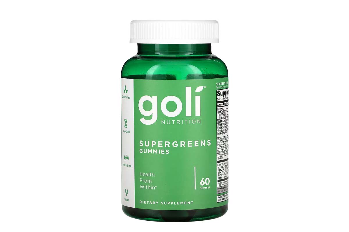 GOLI SUPERGREENS GUMMIES 60 PIECES - Milano Pharmacy