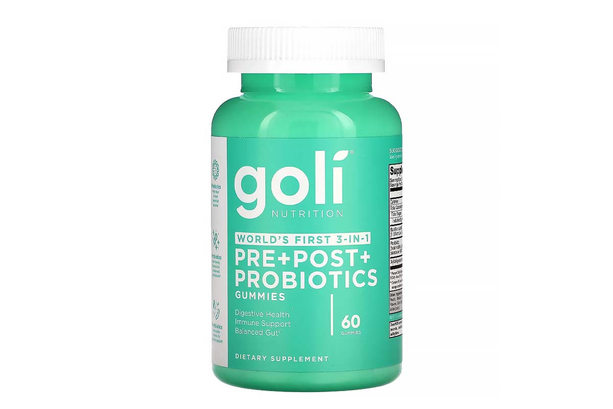 GOLI PRE PLUS POST PLUS PROBIOTICS GUMMIES 60 PIECES - Milano Pharmacy