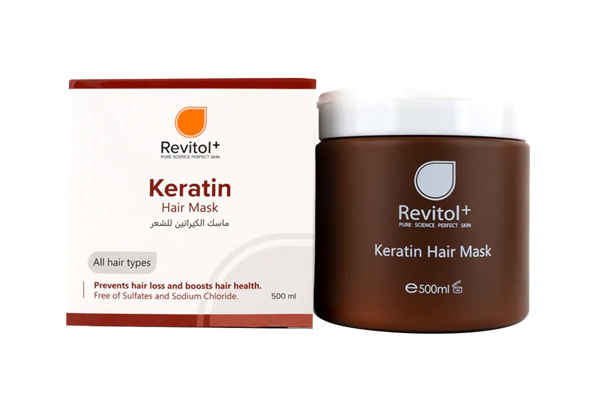 REVITOL KERATIN HAIR MASK 500ML - Milano Pharmacy