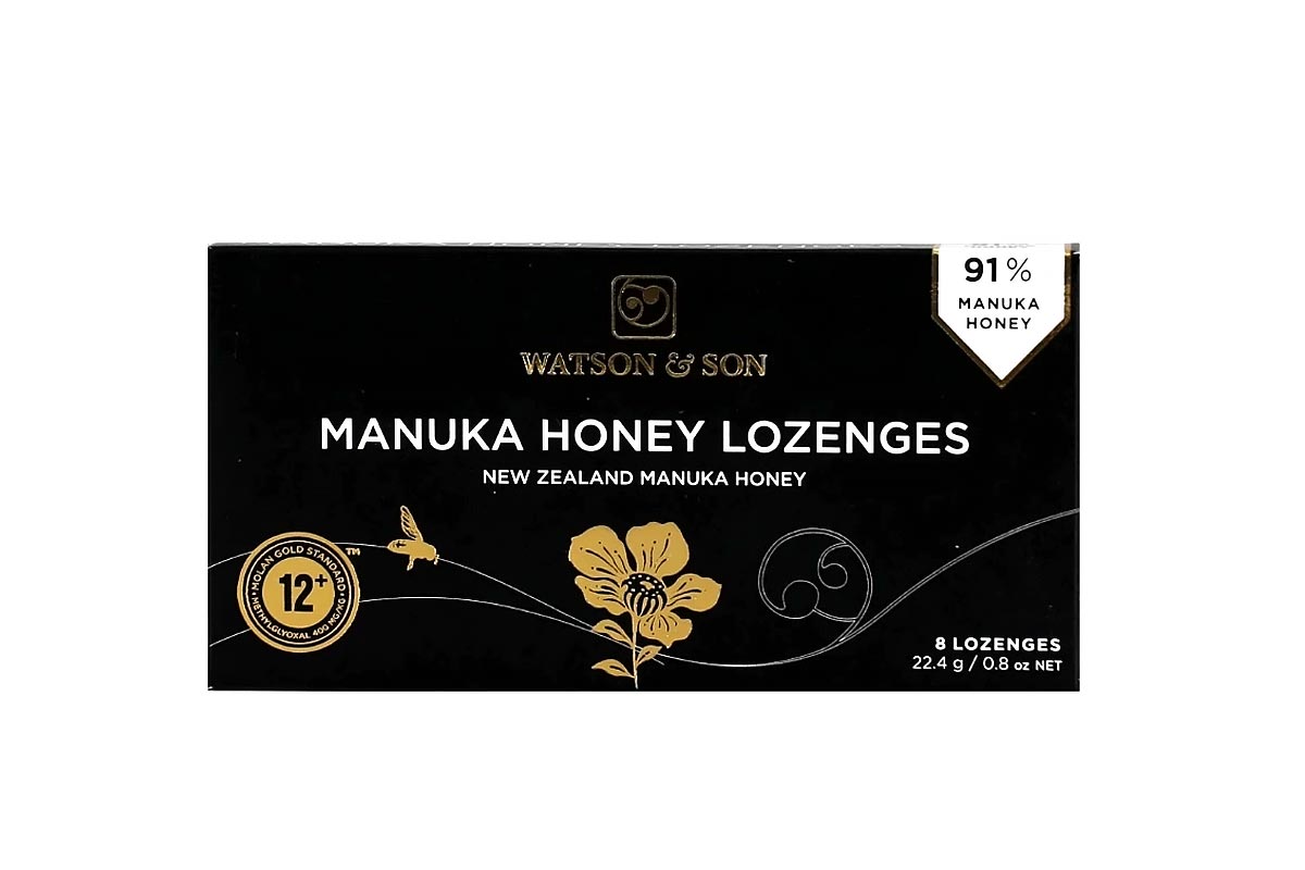 WATSON AND SON MANUKA HONEY LOZENGES 8 PCS - Milano Pharmacy