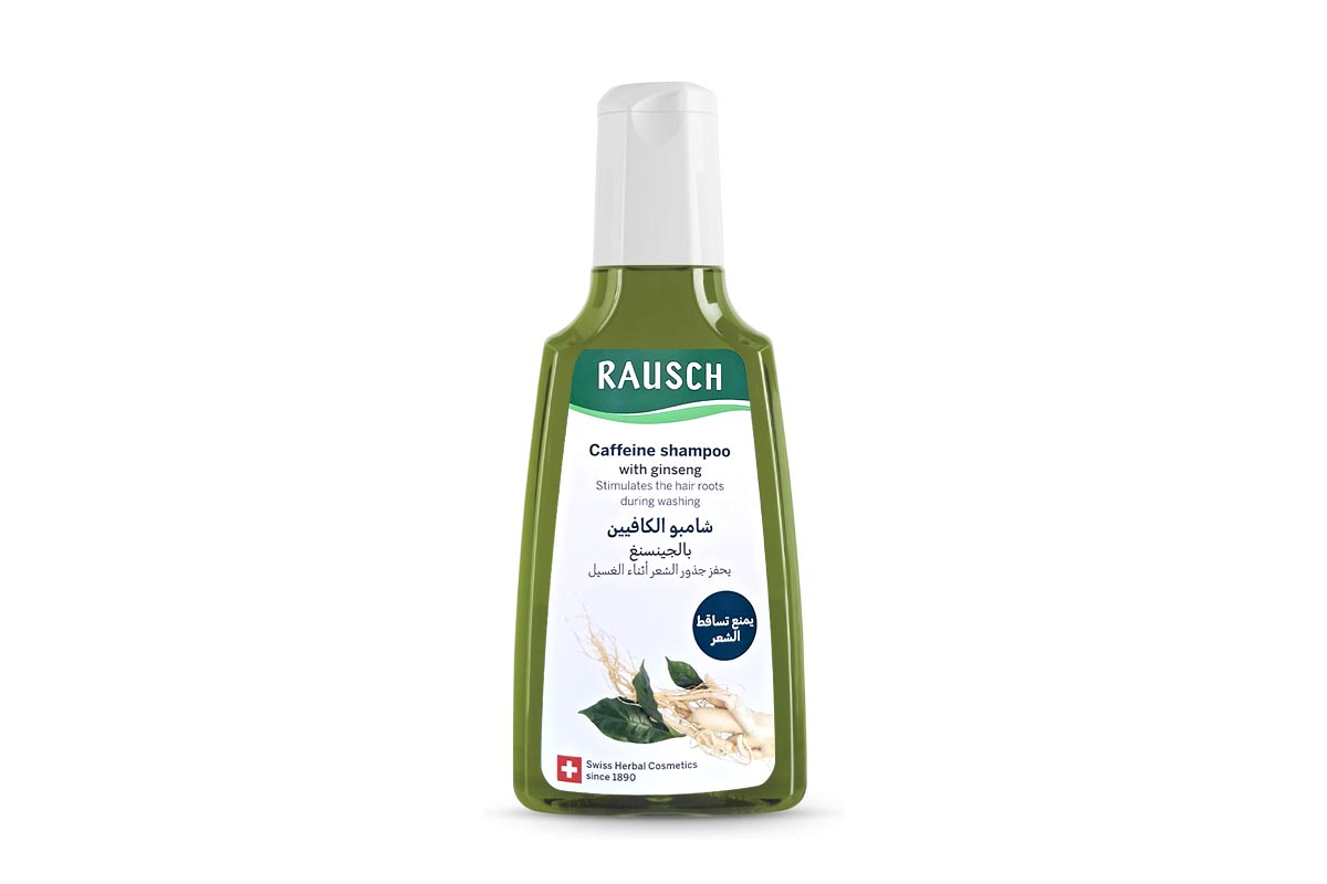 RAUSCH COFFEINE SHAMPOO WITH GINSENG 200 ML - Milano Pharmacy