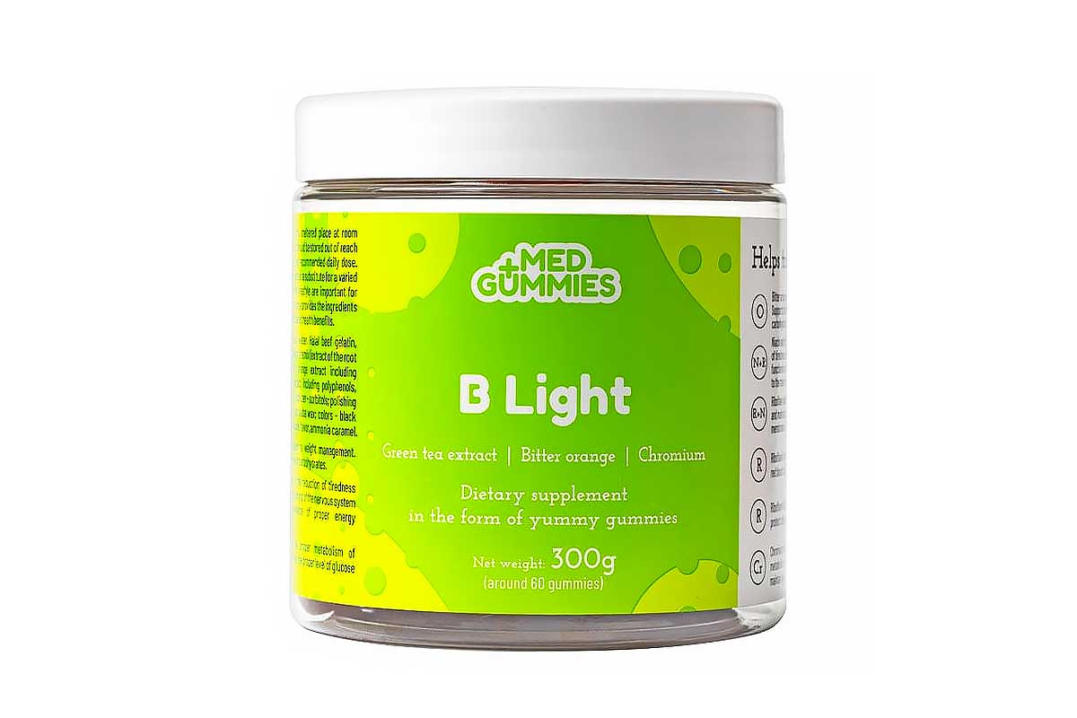 FIT4LIFE MED GUMMIES B LIGHT 60 GUMMIES - Milano Pharmacy