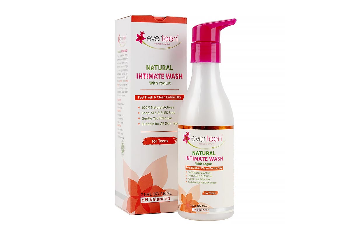 EVERTEEN NATURAL INTIMATE WASH FOR TEENS 210 ML - Milano Pharmacy